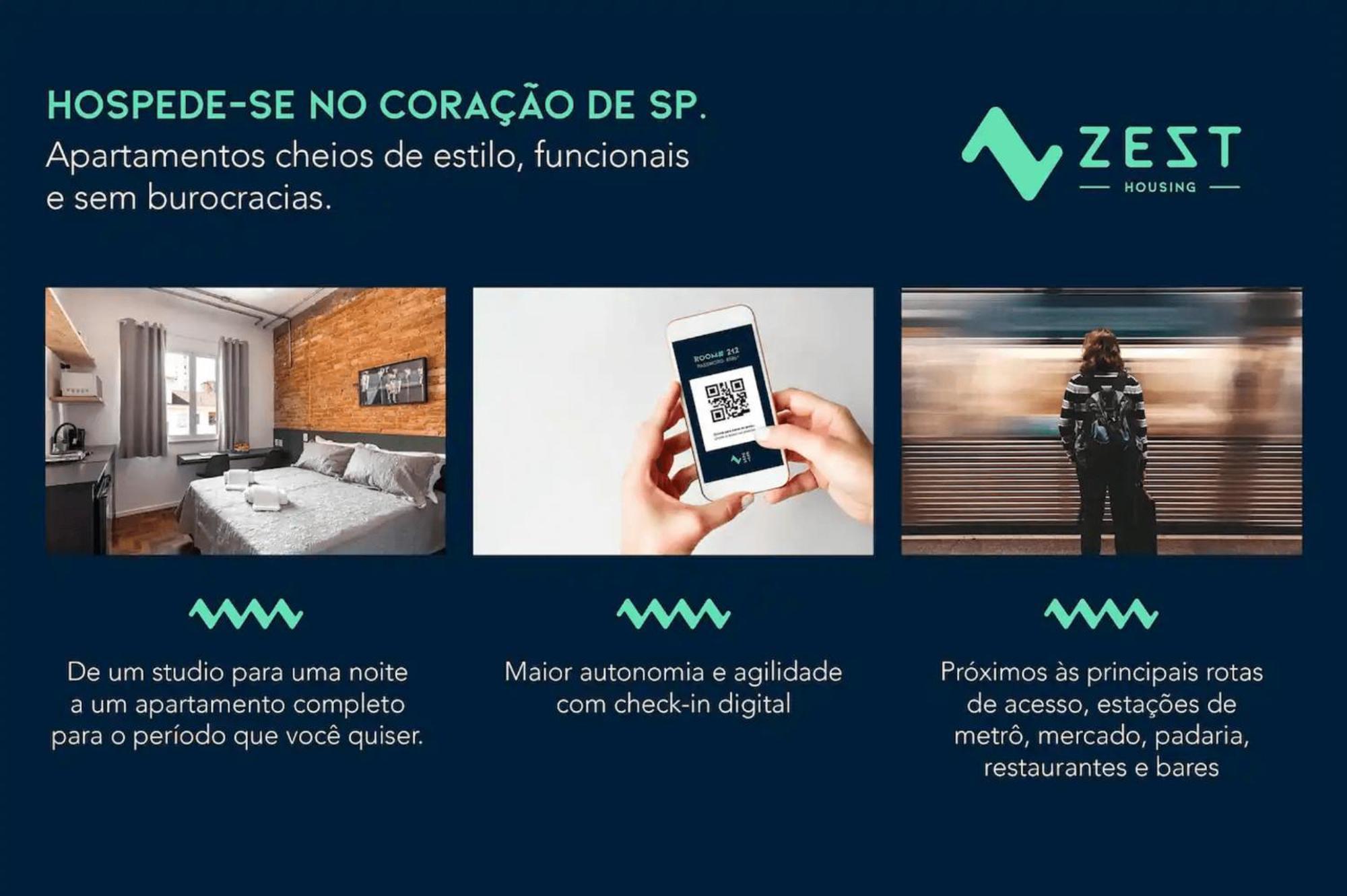Apto no coração de pinheiros - Helbor Wide São Paulo Extérieur photo